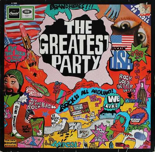 Cover Jackson* / Vincent* - The Greatest Party (LP, Comp, Mono) Schallplatten Ankauf