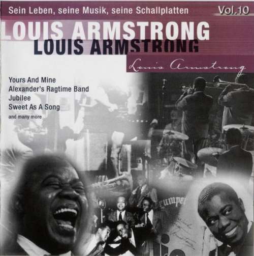 Cover Louis Armstrong • Kenny Baker - Sein Leben, Seine Musik, Seine Schallplatten • Louis Armstrong Interpretiert Von Kenny Baker • Vol. 10 (2xCD, Comp) Schallplatten Ankauf