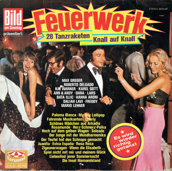 Bild Various - Feuerwerk - 28 Tanzraketen Knall Auf Fall (LP, Comp) Schallplatten Ankauf