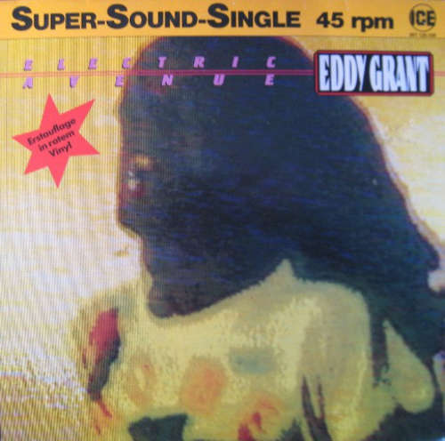 Cover Eddy Grant - Electric Avenue (12, Single, Red) Schallplatten Ankauf