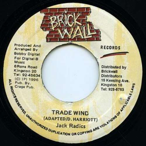 Cover Jack Radics - Trade Wind (7) Schallplatten Ankauf
