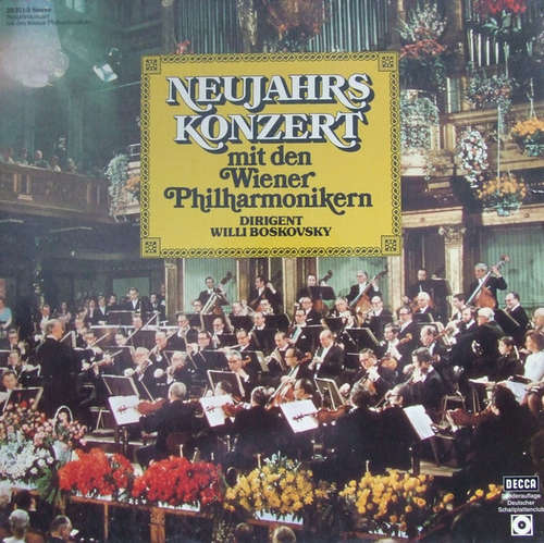 Cover Willi Boskovsky, Wiener Philharmoniker - Neujahres Konzert Mit Den Wiener Philharmonikern (2xLP, Club) Schallplatten Ankauf