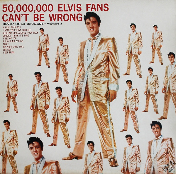 Cover Elvis Presley - 50,000,000 Elvis Fans Can't Be Wrong (Elvis' Gold Records, Vol. 2) (LP, Comp, RE) Schallplatten Ankauf