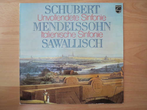 Cover Schubert* / Mendelssohn* - Wolfgang Sawallisch / Die Wiener Symphoniker* - Unvollendete / Italienische Symphonie (LP) Schallplatten Ankauf