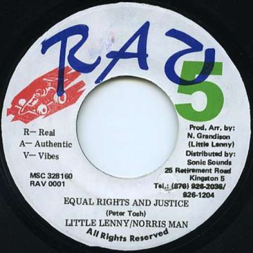 Cover Little Lenny / Norrisman - Equal Rights And Justice (7) Schallplatten Ankauf