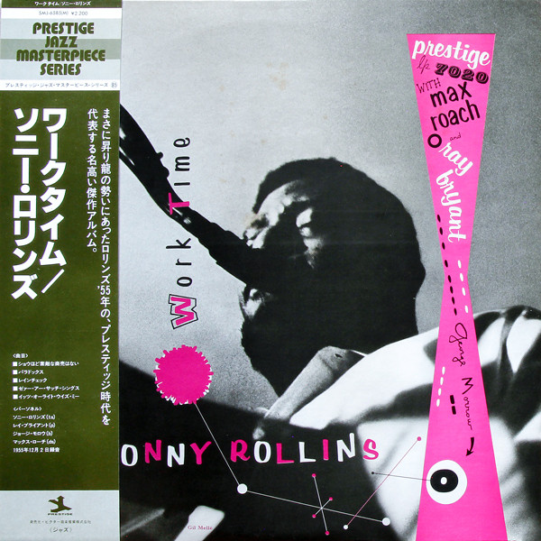 Cover Sonny Rollins - Worktime  (LP, Album, Mono, RE) Schallplatten Ankauf