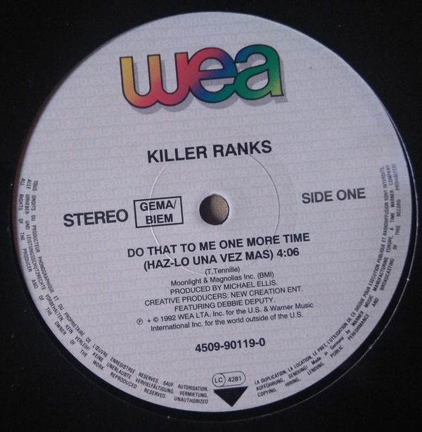 Bild Killer Ranks - Do That To Me One More Time (12, Maxi) Schallplatten Ankauf