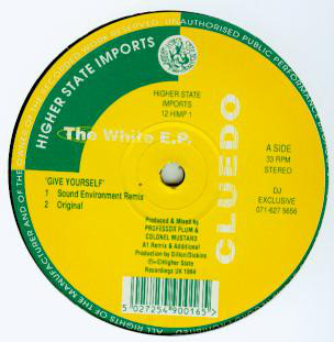 Cover Cluedo - The White E.P. (12, EP) Schallplatten Ankauf