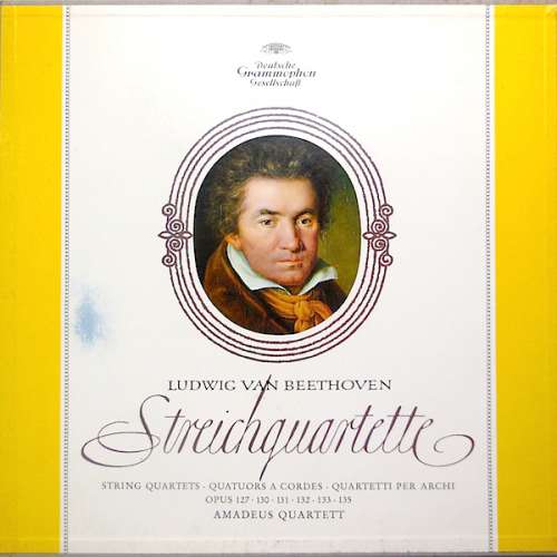 Bild Ludwig van Beethoven, Amadeus-Quartett - Streichquartette Opus 127, 130, 131, 132, 133, 135 (4xLP + Box) Schallplatten Ankauf