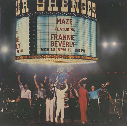 Cover Maze Featuring Frankie Beverly - Live In New Orleans (2xLP, Album, Gat) Schallplatten Ankauf