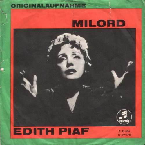 Bild Edith Piaf - Milord (7, Single) Schallplatten Ankauf
