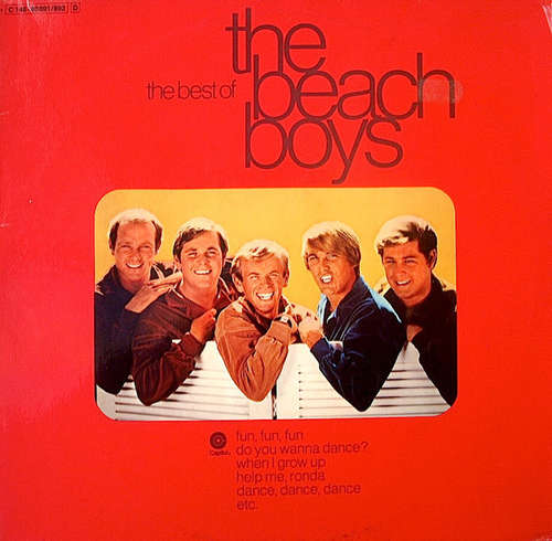 Cover The Beach Boys - The Best Of The Beach Boys (LP, Comp, Red) Schallplatten Ankauf