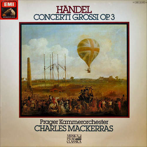 Cover Händel* - Prager Kammerorchester* • Charles Mackerras* - Concerti Grossi Op.3 (LP, Album, Quad) Schallplatten Ankauf