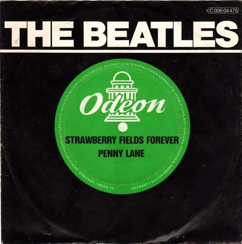 Cover The Beatles - Strawberry Fields Forever / Penny Lane (7, Single, Mono, RE) Schallplatten Ankauf