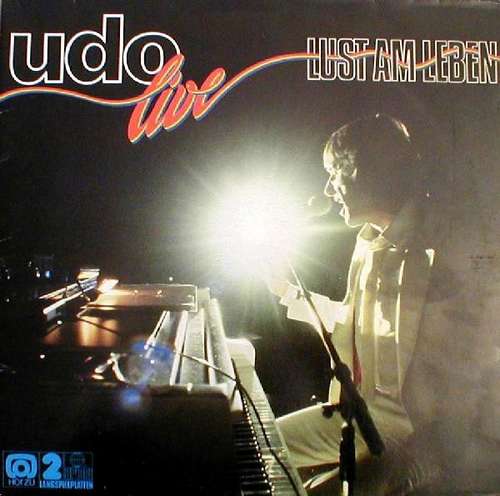 Cover Udo Jürgens - Udo Live - Lust Am Leben (2xLP, Album) Schallplatten Ankauf