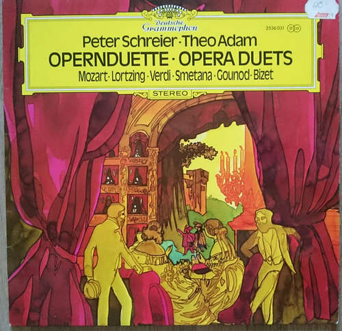 Cover Peter Schreier, Theo Adam - Opernduette - Opera Duets (LP) Schallplatten Ankauf