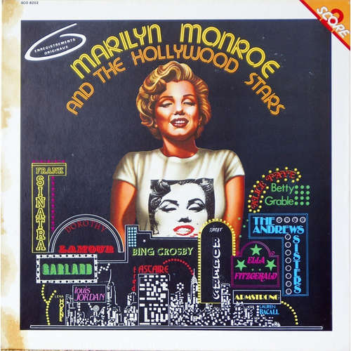 Cover Marilyn Monroe - Marilyn Monroe And The Hollywood Stars (2xLP, Comp) Schallplatten Ankauf