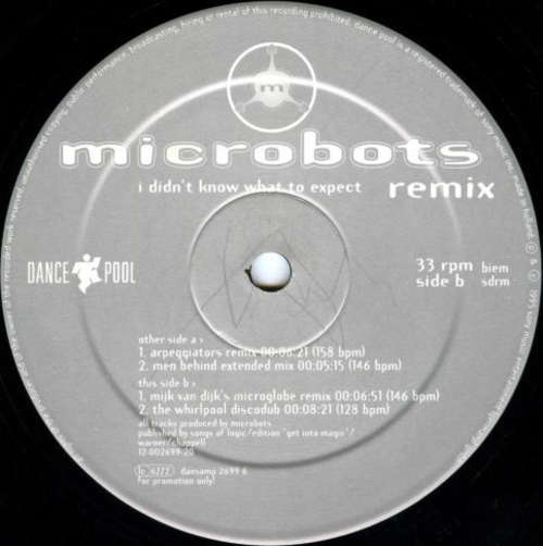 Cover Microbots - I Didn't Know What To Expect (Remix) (12, Maxi, Ltd, Promo) Schallplatten Ankauf