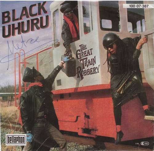 Cover Black Uhuru - The Great Train Robbery (7, Single) Schallplatten Ankauf