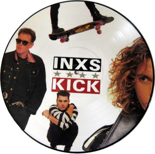 Cover INXS - Kick (LP, Album, Pic) Schallplatten Ankauf