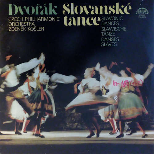 Cover Dvořák*, Czech Philharmonic Orchestra*, Zdeněk Košler - Slovanské Tance (Slavonic Dances / Slawische Tänze / Danses Slaves) (2xLP, RP, Gat) Schallplatten Ankauf