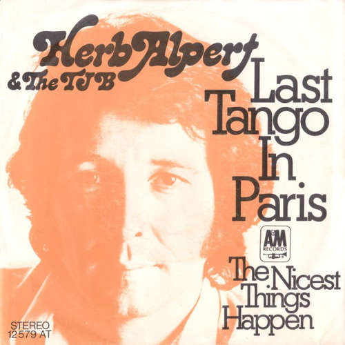 Cover Herp Alpert & The TJB* - Last Tango In Paris (7) Schallplatten Ankauf