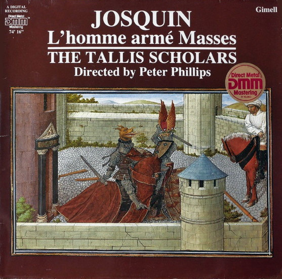 Cover Josquin* - The Tallis Scholars, Peter Phillips (2) - L'homme Armé Masses (LP, Album, DMM) Schallplatten Ankauf