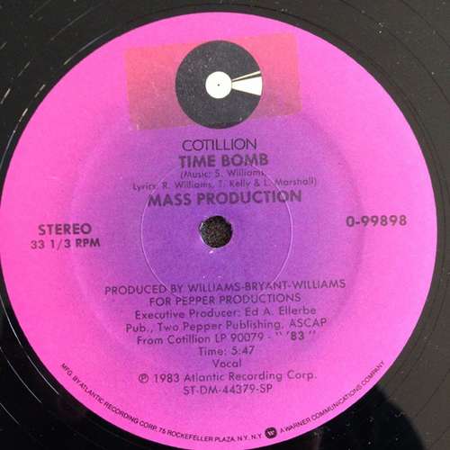 Cover Mass Production - Time Bomb (12) Schallplatten Ankauf