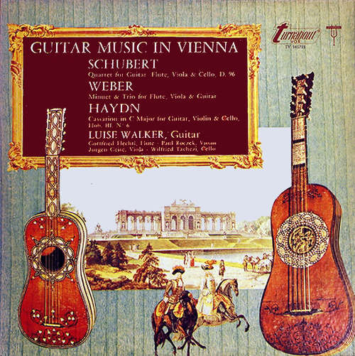 Cover Schubert*, Weber*, Haydn*, Luise Walker - Guitar Music In Vienna (LP) Schallplatten Ankauf