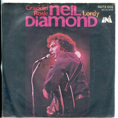 Cover Neil Diamond - Cracklin' Rosie / Lordy (7, Single) Schallplatten Ankauf