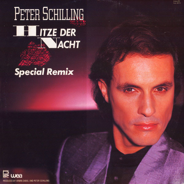 Cover Peter Schilling - Hitze Der Nacht (Special Remix) (12) Schallplatten Ankauf