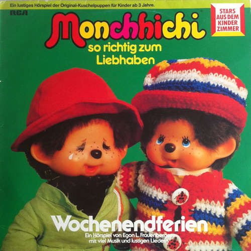 Cover Egon L. Frauenberger - Monchhichi So Richtig Zum Liebhaben - Wochenendferien (LP) Schallplatten Ankauf