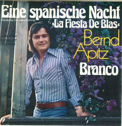 Cover Bernd Apitz - Eine Spanische Nacht >La Fiesta De Blas< (7, Single) Schallplatten Ankauf