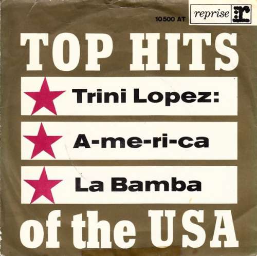 Cover Trini Lopez - A-me-ri-ca / La Bamba (7, Single, Mono) Schallplatten Ankauf