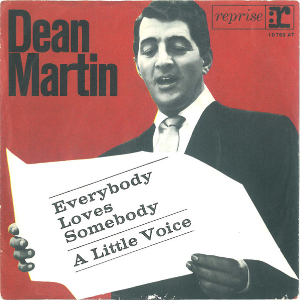 Cover Dean Martin - Everybody Loves Somebody / A Little Voice (7, Single) Schallplatten Ankauf
