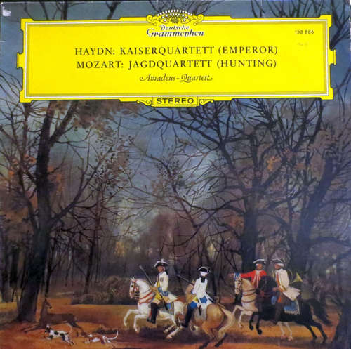 Cover Haydn* / Mozart* - Amadeus-Quartett - Kaiserquartett (Emperor) / Jagdquartett (Hunting) (LP, Album, RP) Schallplatten Ankauf