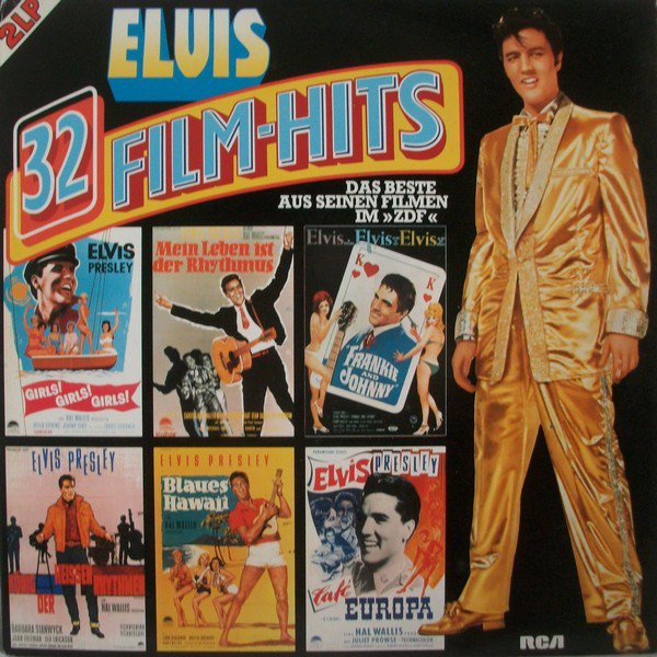 Cover Elvis Presley - 32 Film-Hits (2xLP, Comp, Club) Schallplatten Ankauf