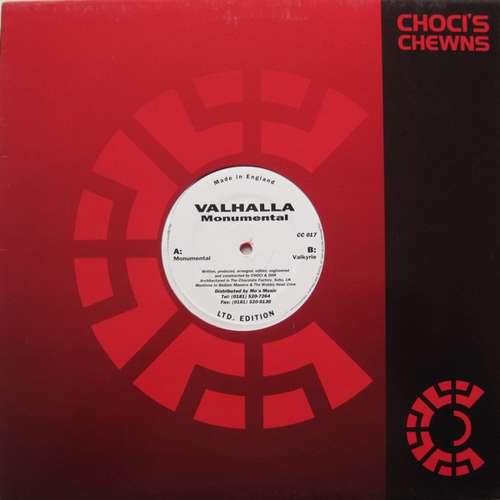 Cover Valhalla - Monumental (12, Ltd, Red) Schallplatten Ankauf