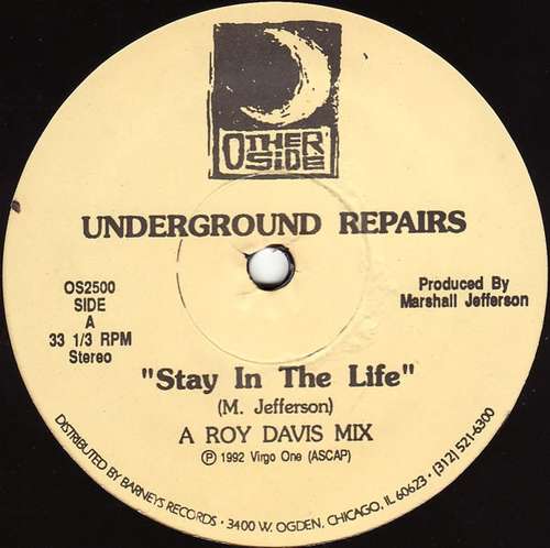 Cover Stay In The Life Schallplatten Ankauf