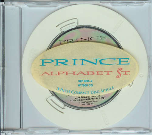 Cover Prince - Alphabet St. (CD, Mini, Single) Schallplatten Ankauf