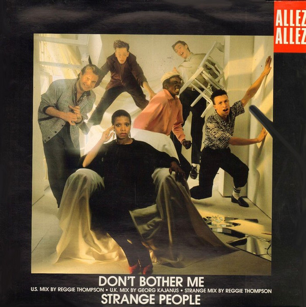 Cover Allez Allez - Don't Bother Me / Strange People (12) Schallplatten Ankauf