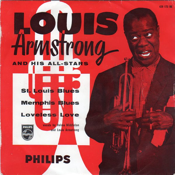 Bild Louis Armstrong And His All-Stars Vocals By Louis Armstrong And Velma Middleton - St. Louis Blues (7, EP, Mono) Schallplatten Ankauf