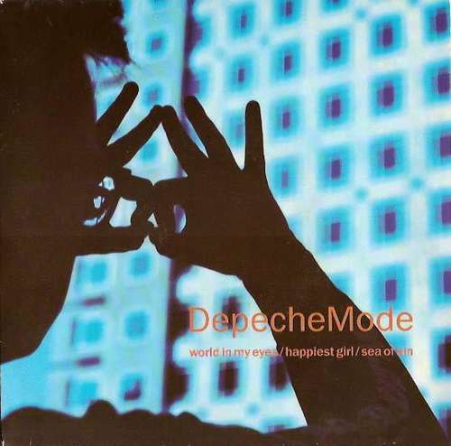 Cover Depeche Mode - World In My Eyes / Happiest Girl / Sea Of Sin (7, Single) Schallplatten Ankauf