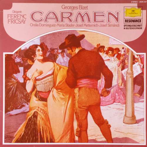 Cover Georges Bizet, Ferenc Fricsay - Carmen (Opernquerschnitt In Deutscher Sprache) (LP, Album) Schallplatten Ankauf