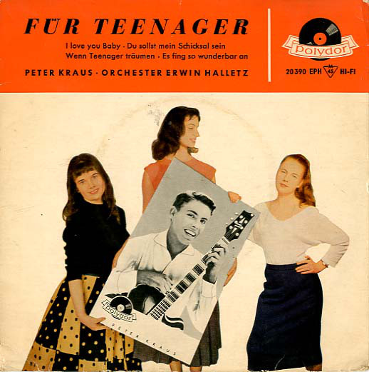 Cover Peter Kraus - Für Teenager (7, EP) Schallplatten Ankauf