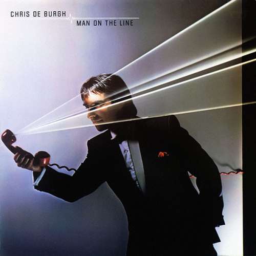 Cover Chris de Burgh - Man On The Line (LP, Album) Schallplatten Ankauf