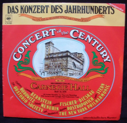 Cover Various - Das Konzert Des Jahrhunderts - Kostprobe (7, Single, Promo) Schallplatten Ankauf