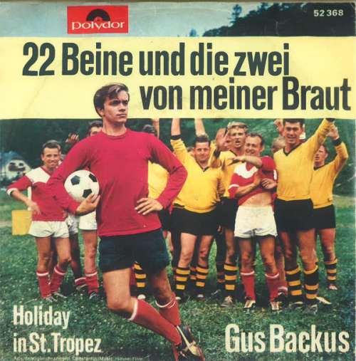 Cover Gus Backus - 22 Beine Und Die Zwei Von Meiner Braut (7, Single) Schallplatten Ankauf