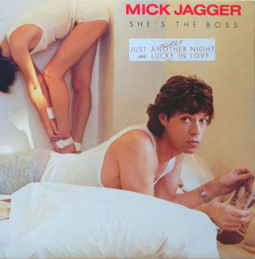 Cover Mick Jagger - She's The Boss (LP, Album, Red) Schallplatten Ankauf