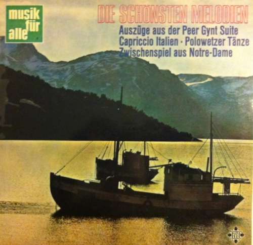 Cover Pyotr Ilyich Tchaikovsky, Alexander Borodin, Franz Schmidt, Edvard Grieg - Die Schönsten Melodien (LP, Album, Comp) Schallplatten Ankauf